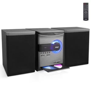 Système d'étagère stéréo domestique Pyle 30 W - système stéréo sans fil BT streaming - Photo 1/7