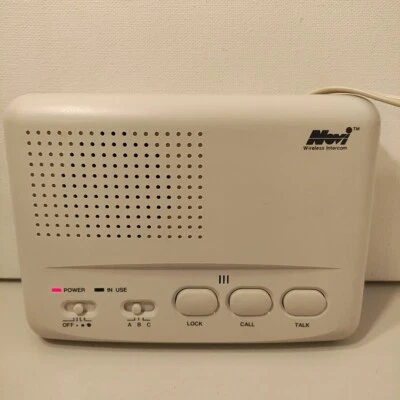 Novi Wireless Intercom WI-3 SN Channel A B C Novi International 120V Korea Made  - Image 1 of 4