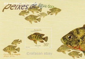 Angola 2001 Yvert S/S #97 Fauna Fish MNH VF - Picture 1 of 1