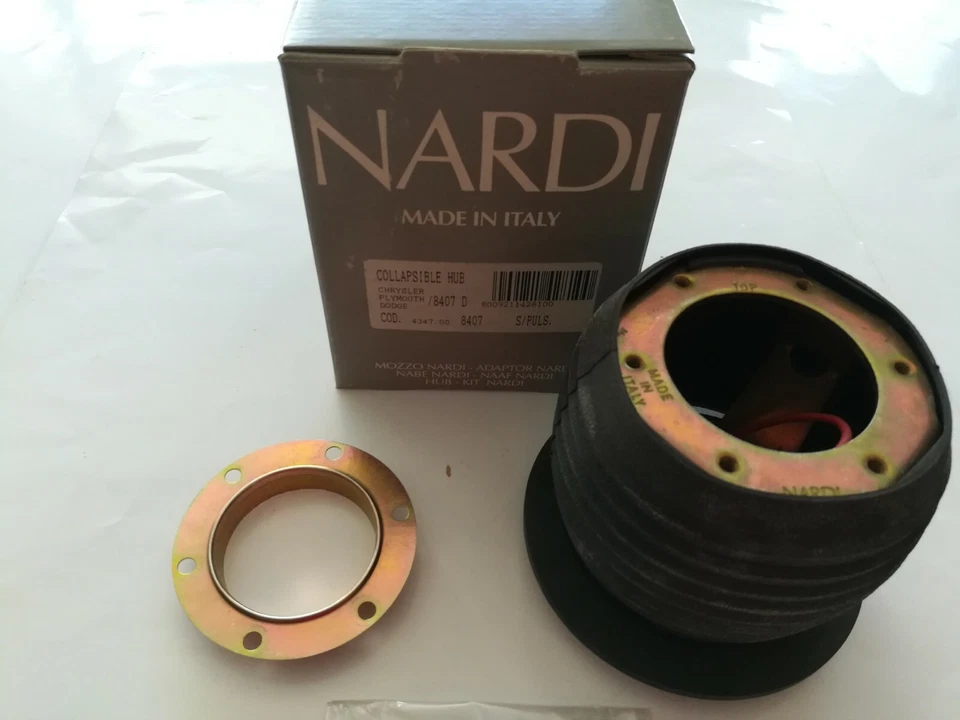 NARDI CHRYSLER - PLYMOUTH - DODGE Adaptador de cubo de volante original NUEVO  Foto 1 de 4
