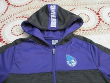 ROCHESTER KNIGHTHAWKS LACROSSE COLOSSEUM BRAND HOODED SWEATSHIRT YOUTH LG RARE