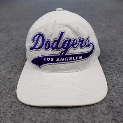 Gorra de colección de los Dodgers de Los Ángeles Snap Back MLB béisbol Starter Script años 90 Foto 1 de 4