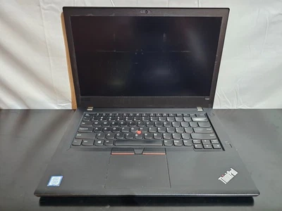 Lenovo ThinkPad T480 14 черный HD i5-8250U 1,60 ГГц 8GB 250GB SSD - BIOS как есть - Изображение 1 из 4