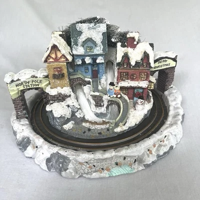 2004 Avon Topwell Fiber Optic Village with Train and Waterfall - Image 1 of 4