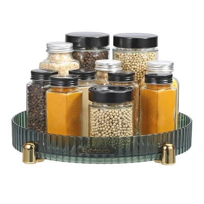 Lazy Susan Organizer for Cabinet Rotating Spice Rack with Turntable Suitable - Image 1 of 4