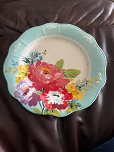 THE PIONEER WOMAN SWEET ROMANCE BLOSSOM  DINNER PLATE 11" DIAMETER - Picture 1 of 4