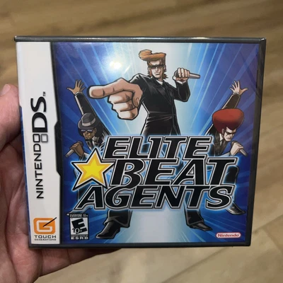 Nintendo DS Elite Beat Agents US 2006 Game Sealed New - Excellent! - Image 1 of 4