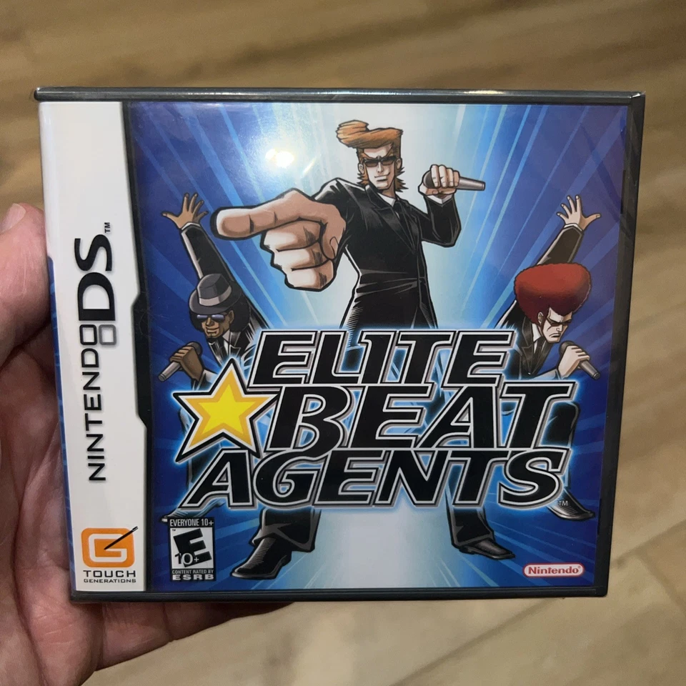 Nintendo DS Elite Beat Agents US 2006 Game Sealed New - Excellent! - Image 1 of 4