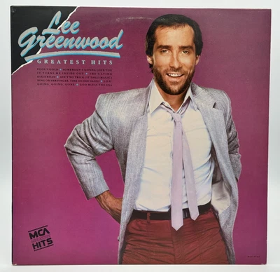 Lee Greenwood Greatest Hits 12" Vinyl Record - MCA Records - Tested Foto 1 de 4