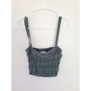 Joie Women's Green Crop Top - Size XS - Super Stretchy #4 - Picture 1 of 5