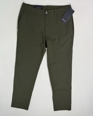 Pantalones chinos Lululemon Commission para hombre 32x32 (32x31) nuevos con etiquetas verdes Warpstreme M5AX5S Foto 1 de 4