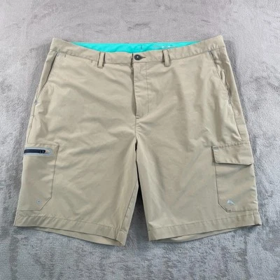 Pantalones Cortos Tommy Bahama Islas Caimán Carga Híbridos Hombres 40 Caqui IslandZone Marlin Foto 1 de 4