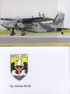 Marineflieger, MFG 5, DO 28, 59+11 ,Bundesmarine ,Foto mit Schiffstempel - Bild 1 von 1