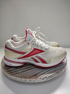 Reebok Womens Shoes Size 7 Easy Tone Smooth Fit Running White Pink {0070}