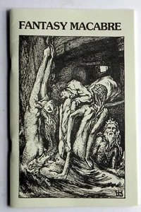 FANTASY MACABRE 8 Small Press Anthology Fanzine Horror & Fantasy Fiction Fawcett - Foto 1 di 3