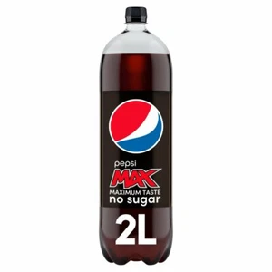 Pepsi Max 2 Litres Bottles (case of 8 x 2L) - Picture 1 of 1