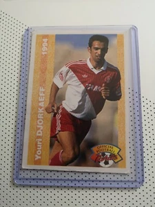 Youri Djorkaeff As Monaco Panini  Official Football Cards 1994 #117 - Picture 1 of 4