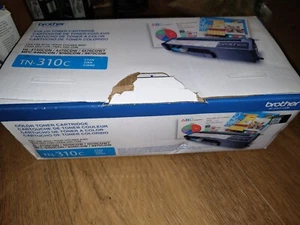 Brother Genuine TN310c Cyan Toner Cartridge HL-4150CDN/4570CDW - Picture 1 of 3