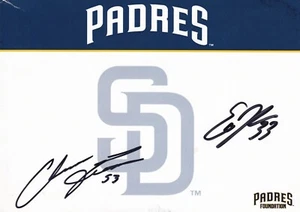 Christian Friedrich Edwin Jackson Signed 5x7 2016 Official Padres Autograph Card - Picture 1 of 24
