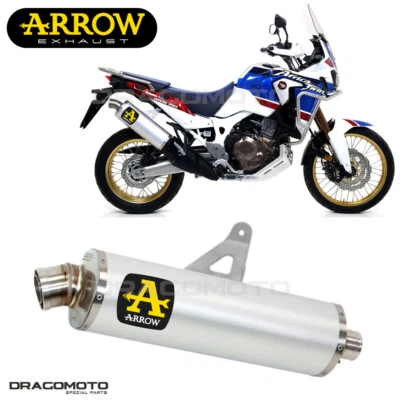 Exhaust HONDA CRF 1000 L AFRICA TWIN 2018 2019 ARROW ALU MAXI RACE-TECH - image 1 of 4