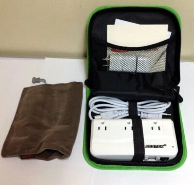 Bestek 200 Watt USB Charger and 240V to 120V Converter - Image 1 of 4