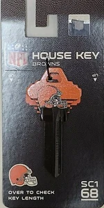 NFL Cleveland Browns Schlage - SC-1 Schlüsselrohling, NEU - Bild 1 von 1