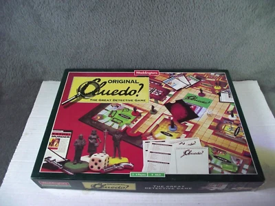 Vintage Waddingtons 1996 Original Cluedo Detective Board Game - Image 1 of 4