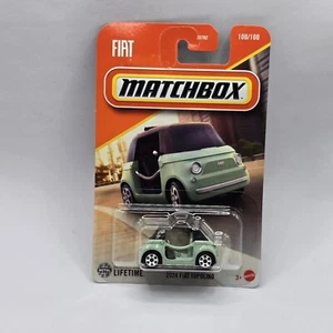 MATCHBOX #100 2024 Fiat Topolino, 2024 issue on 2025-style card (NEW in BLISTER) - Picture 1 of 2