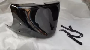 TRIUMPH ROCKET 3 BELLY PAN & BRACKETS, BLACK, FIBREGLASS FINISH - Picture 1 of 9