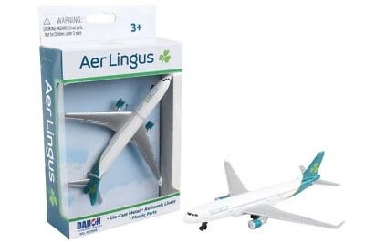 5.75 Inch Airbus A330 Aer Lingus 1/436 Scale Diecast Airplane Model - Image 1 of 4