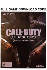 Call of Duty Black Ops Ps3 Digital Version - NO DISC REQUIRED
