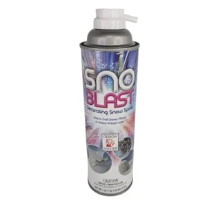 Sno Blast Decorating Snow Spray Design Master Christmas Vintage Snowy Effects - Picture 1 of 5