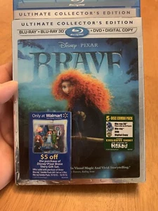 Brave - 3D (Blu-ray/3D Blu-ray/DVD) 5-Discs. With OOP Rare Lenticular Slipcover - Picture 1 of 5