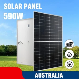 590W Mono Solar Panel 590 Watt Caravan Camping Home Battery Charging Power AU - Picture 1 of 13