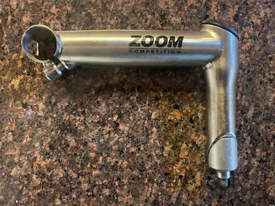 Zoom Quill Vintage Stem for 1 1/8" Steerer Tube, 25.4 Handlebar Clamp Diameter. - Image 1 of 4