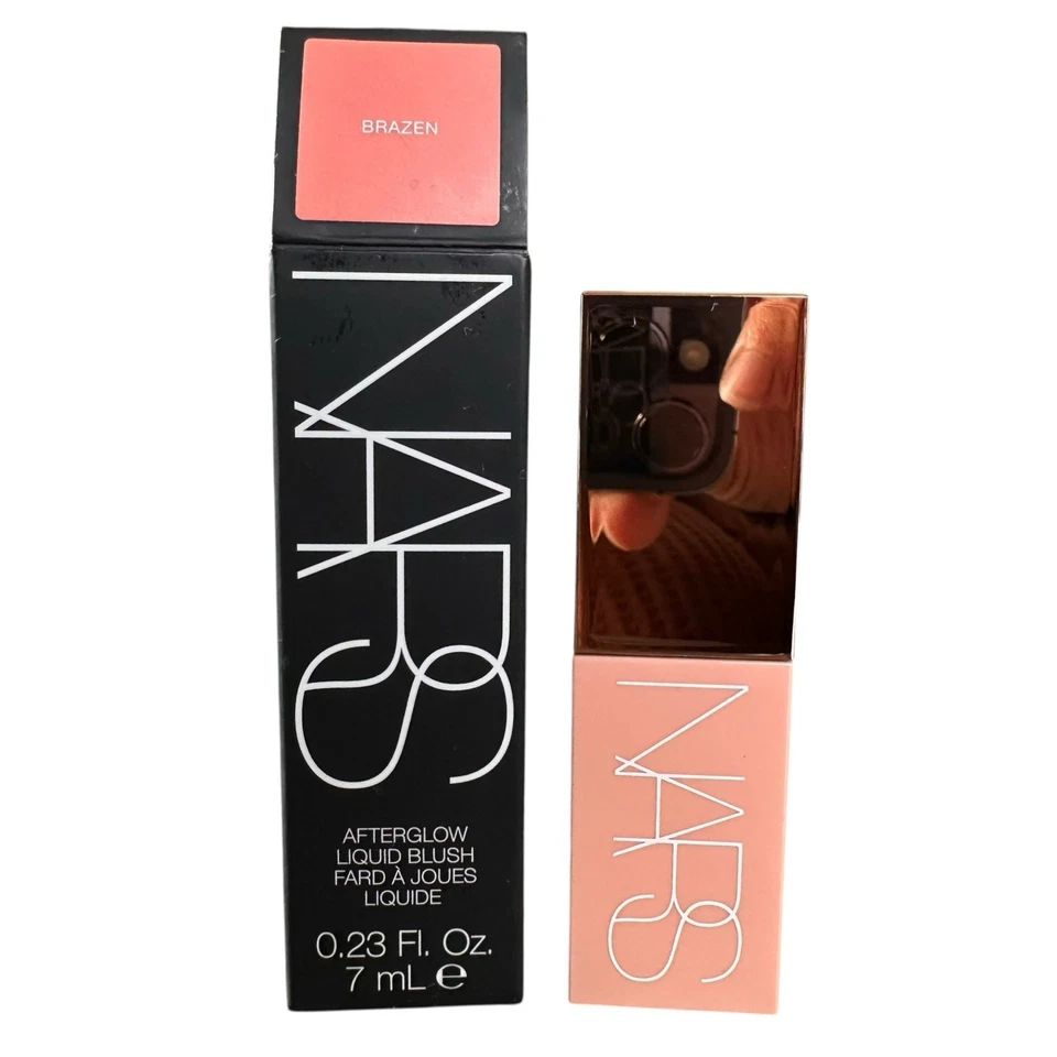 Rubor líquido NARS Afterglow - BRASO - tamaño completo 0,23 oz - NUEVO NUEVO EN CAJA Foto 1 de 1
