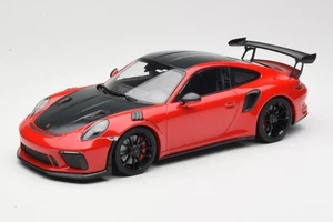 155068230 Porsche 911 991.2 GT3 RS Weissach Package Red with Black Wheels Minich - Picture 1 of 6
