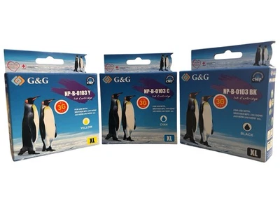 Cartuchos de tinta NP-B-0103 BK XL negro cian amarillo nuevos para Brother MFC y J Foto 1 de 4