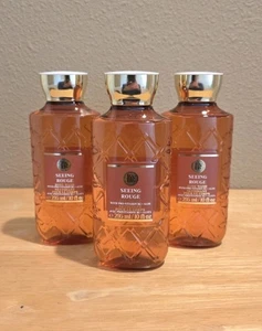 Bath & and Body Works Seeing Rouge Body Wash 10 fl oz - 3 pc - Picture 1 of 1