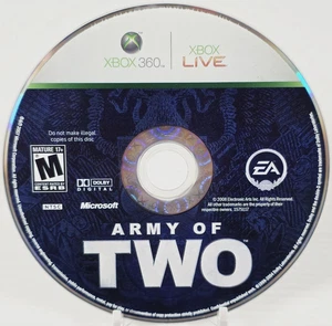 Army of Two 2 Microsoft Xbox 360, solo disco - probado - Imagen 1 de 4
