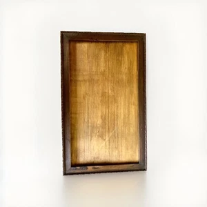 Antiguo marco de madera con vidrio, apertura 7-1/4" por 13" - Imagen 1 de 6