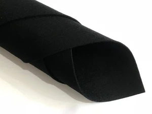 1mm Black Merino Wool Felt Sheet 20x 30cm. No. 40 - Bild 1 von 2