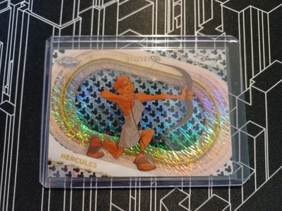 Disney Topps Chrome 2025 Hercules Black and White Shimmer Mickey Refractor /101 - Image 1 of 3