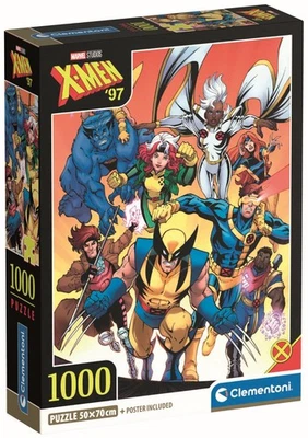 NUEVO Rompecabezas Clementoni 1000 Piezas HQC Universo Marvel X-Men Foto 1 de 2