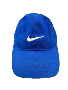 NIKE Swoosh Baseball Cap Toddler/Little Kid's Adjustable Strapback Hat BLUE - Picture 1 of 6