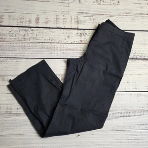 Pantaloni alla caviglia Theory Hartsdale blu navy taglia 4 pantaloni cropped misto lino 31x26 - Foto 1 di 10