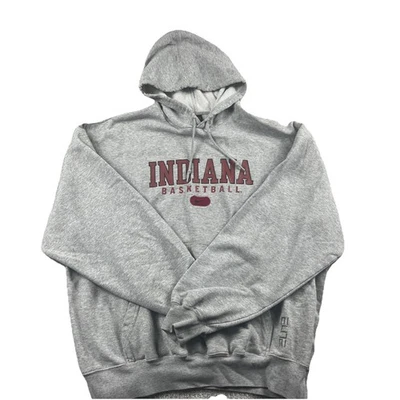 Sudadera con Capucha De Colección Nike Indiana University Baloncesto Grande Hoosiers Center Swoosh Y2K Foto 1 de 4