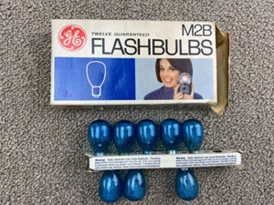 GE M2B Flashbulbs *8 Bulbs* Photography General Electric Photo VTG - Picture 1 of 2