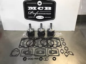 Yamaha Viper 700 Piston Kit Complete 2002-2004 Triple Cylinder Wossner Forged - Picture 1 of 1