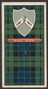 DUNCAN - SCOTTISH CLANS, ARMS OF CHIEFS (GREEN) - MAC KAY - Picture 1 of 2